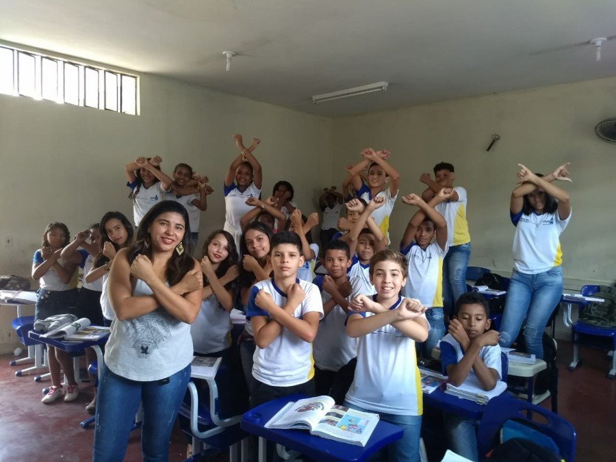17 Araguatins Estudantes Do Osvaldo Franco Mobilizam Comunidade Para Mutirao De Limpeza Do Corrego Brejinho